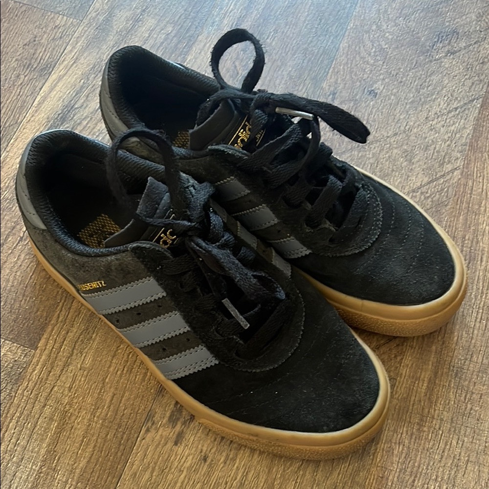 Adidas Black and Gray Sneakers